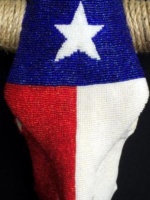 Texas Flag Cow Skull Texas Flag Cow Skull