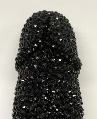 Ebony Phallus - Top Detail - Sold Ebony Phallus - Top Detail - Sold